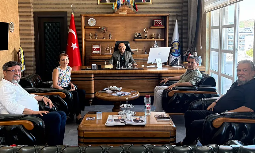4'lü Masa'dan Seydikemer Belediye Başkanı Akdenizli'ye ziyaret