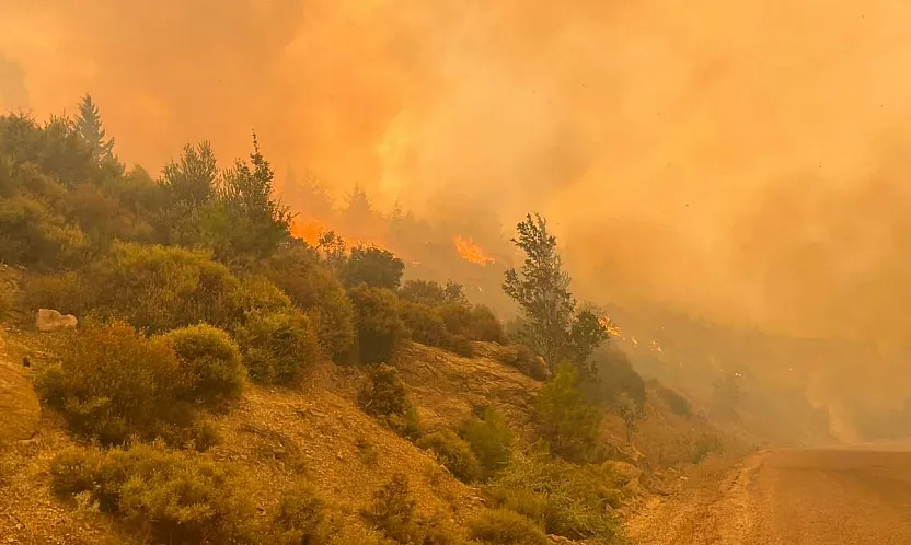 41 derece sıcaklık, saatte 70 kilometre rüzgar: Muğla için uyarı