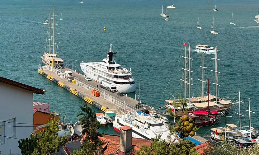 65 Metrelik Süper Yat White Rose of Drachs Fethiye'de