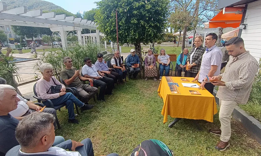 'Açık Kapı' bu kez Fethiye'de Altı Nokta Körler Derneği'nde