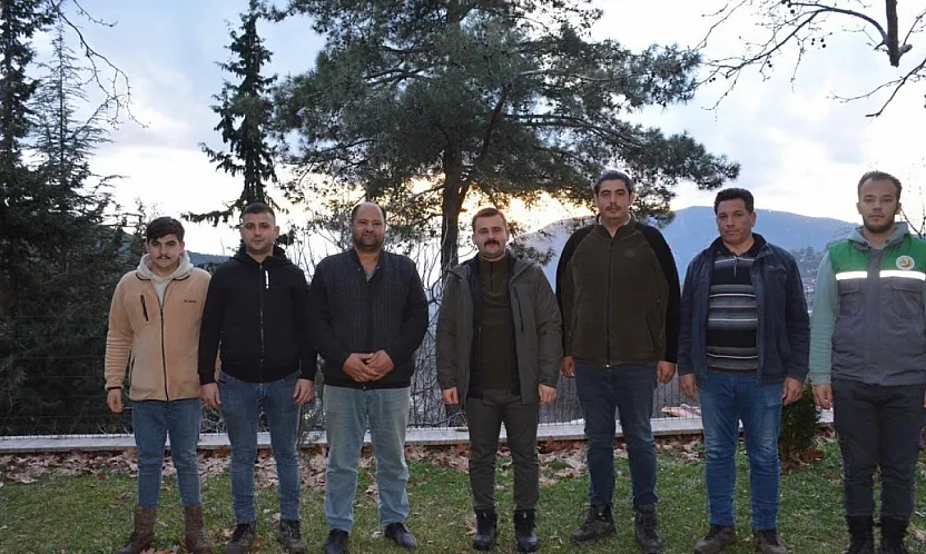 Ağla Orman İşletme Şefliği Köyceğiz Kaymakamı Kumcu'yu ağırladı