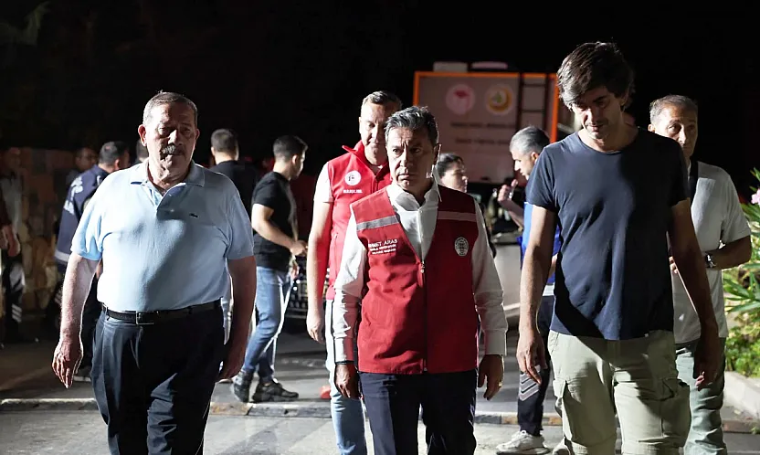 Ahmet Aras Milas'taki Orman Yangınını Yerinde İnceledi