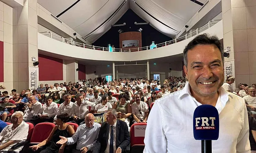 Ahmet Şerif İzgören Fethiye'de: 'Gerçekten gelirken çok heyecanla geliyorum'