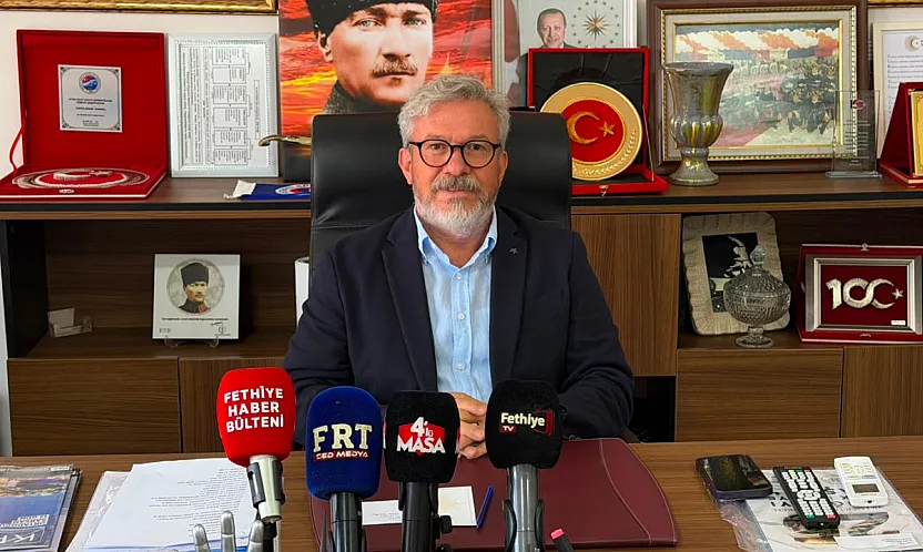AK Parti Fethiye İlçe Başkanı Kadir Sarıhan'dan Körfez temizliği açıklaması