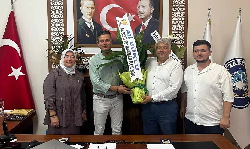 AK Parti Seydikemer İlçe Başkanı Ali Büklü'den Zabıta Haftası Ziyareti