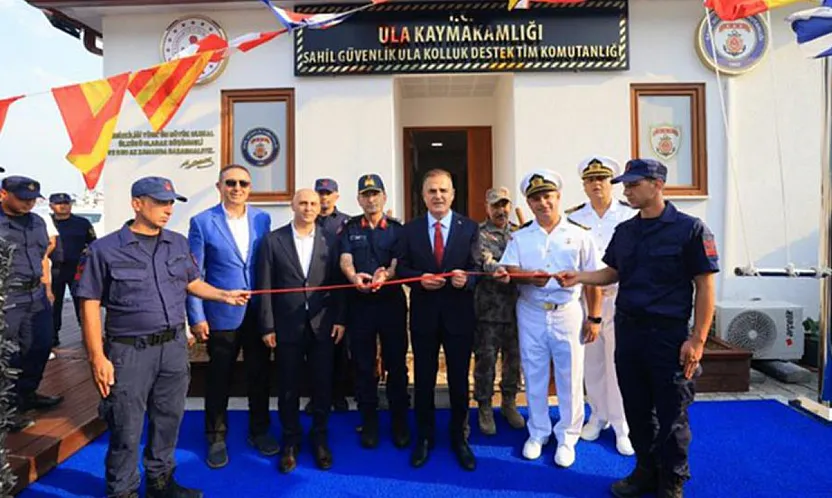 Akyaka'da Sahil Güvenlik Kolluk Destek Hizmet Binası Açıldı