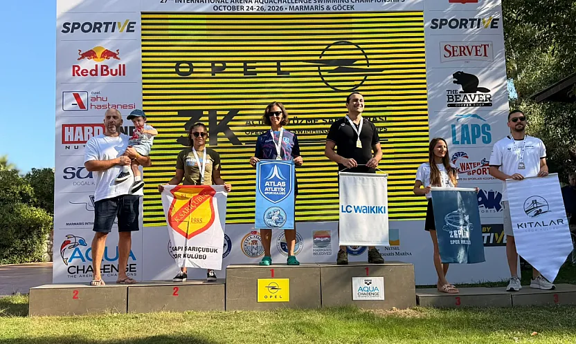 AquaChallenge Şampiyonası'nda Datçalı Sporcuların Madalya Sevinci