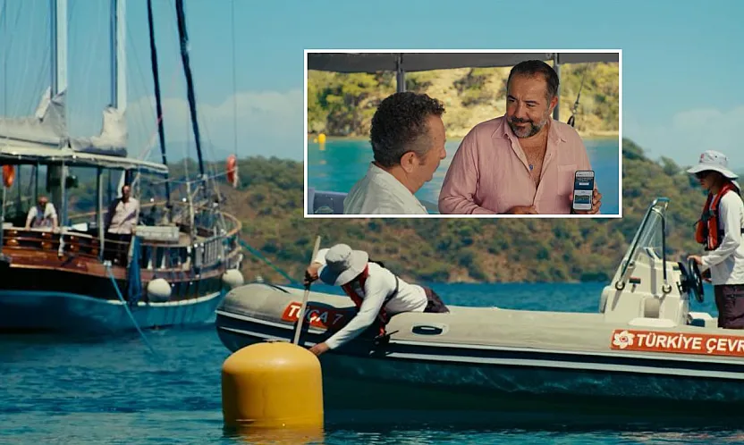 Ata Demirer ve Erkan Can, Fethiye'deki mapa-şamandıra sistemini anlattı