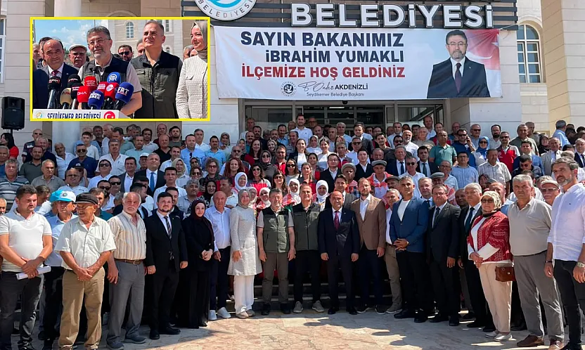 Bakan Yumaklı'ndan Seydikemer'e 1.500 kişilik istihdam müjdesi