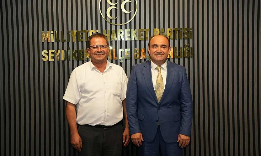 Başkan Akdenizli'den MHP Seydikemer İlçe Teşkilatı'na Hayırlı Olsun Ziyareti