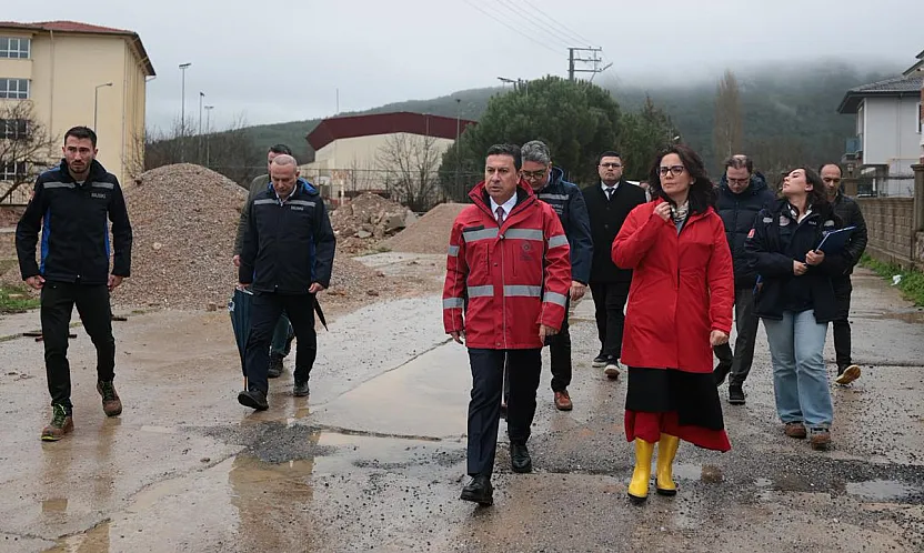 Başkan Aras, 502 Milyonluk Yol ve Altyapı Yatırımını Yerinde İnceledi