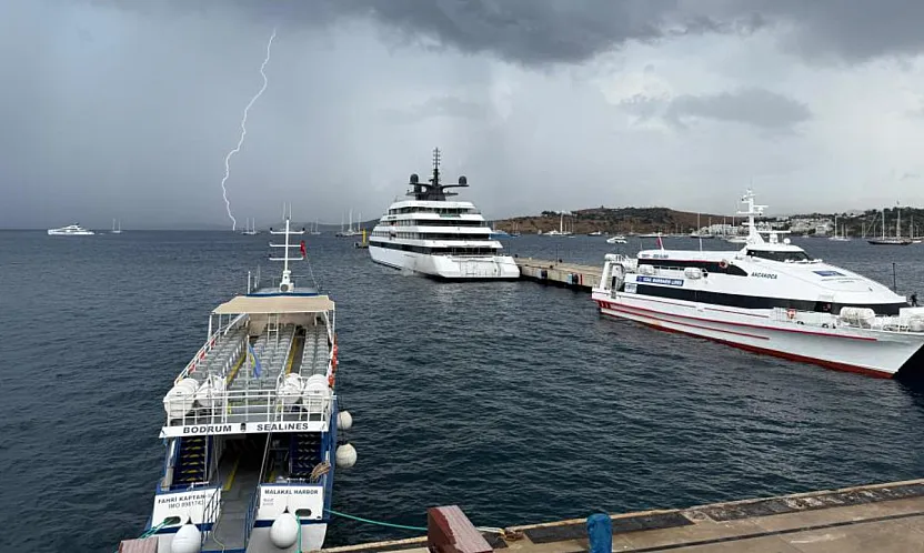 Bodrum'a kruvaziyerle 100 turist geldi