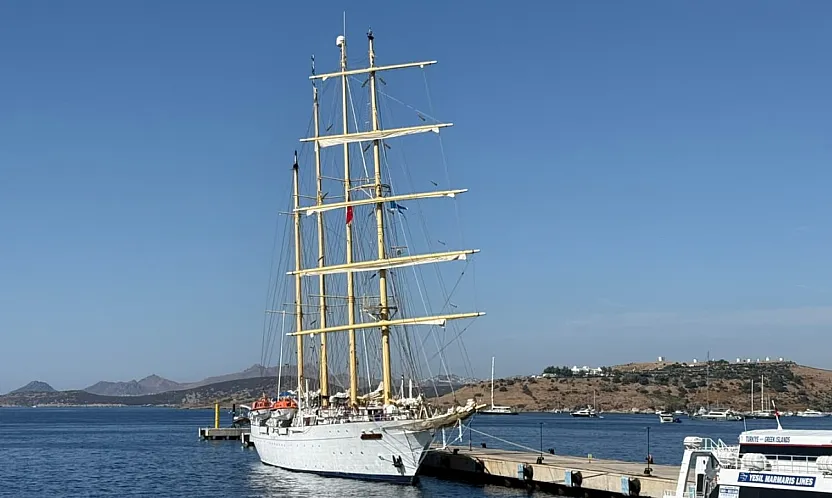Bodrum'a 'Star Flyer' kruvaziyeriyle 152 turist geldi