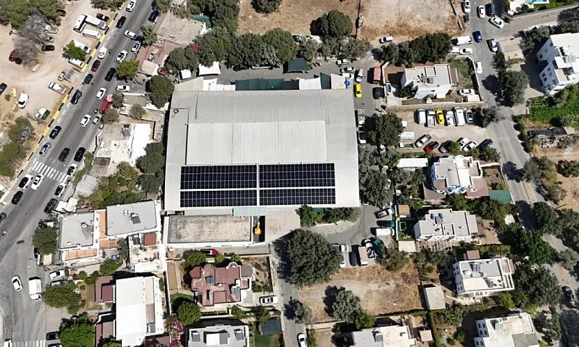 Bodrum Belediyesi, güneşten 106 bin 500 kwh temiz enerji üretti