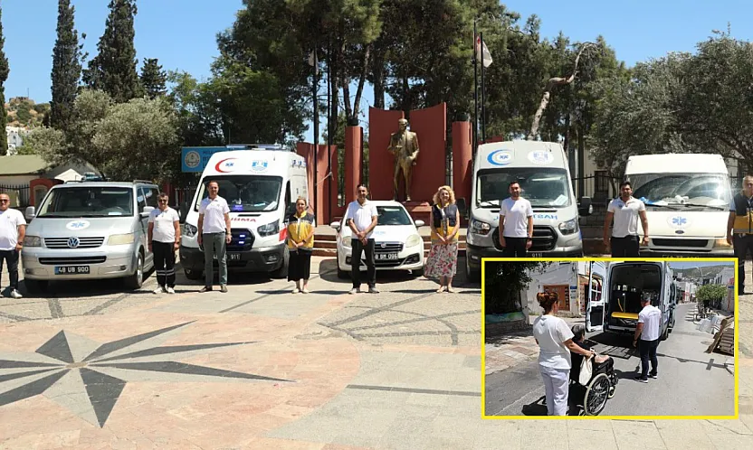 Bodrum Belediyesi'nden sağlık desteği