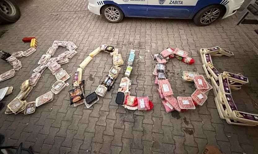 Bodrum'da 1,2 Ton Tarihi Geçmiş Gıda İmha Edildi