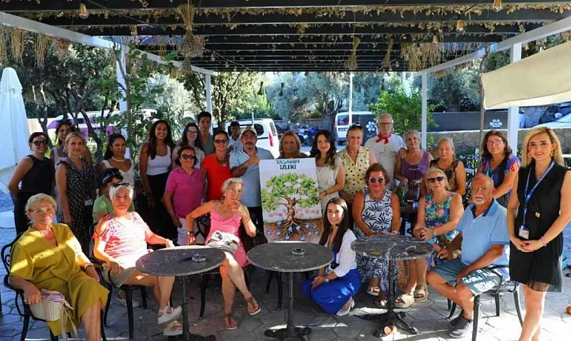 Bodrum'da emeklilere hem dijital hem psikolojik destek