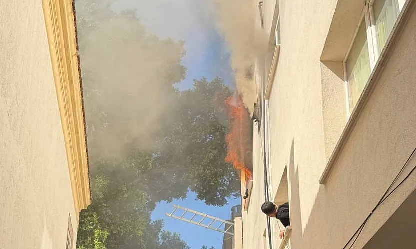 Bodrum'da evde çıkan yangın söndürüldü