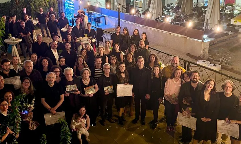 Bodrum'da mimarlıkta 50 yıllık emek plaketle onurlandırıldı