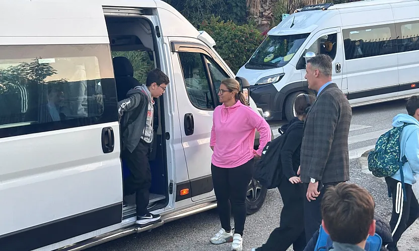 Bodrum'da okul servislerinde sıkı denetim