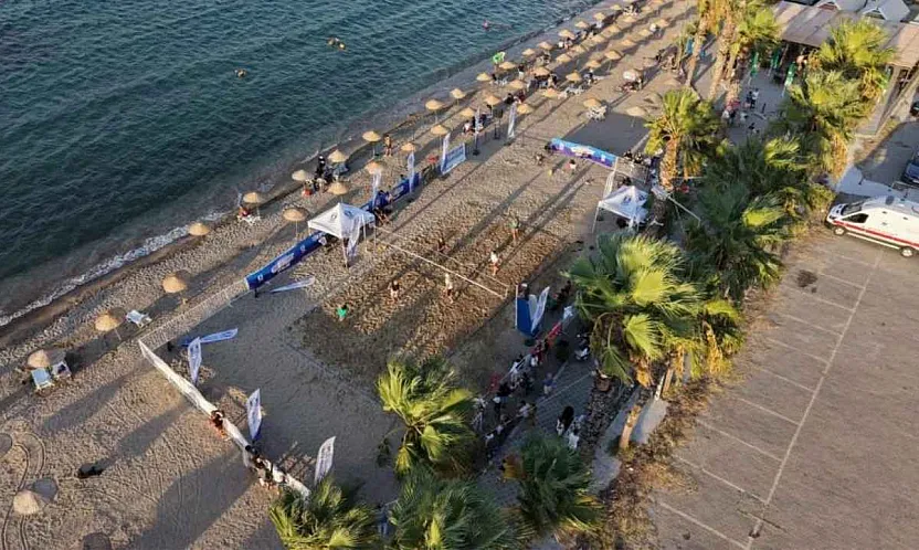 Bodrum'da Plaj voleybolu heyecanı devam ediyor