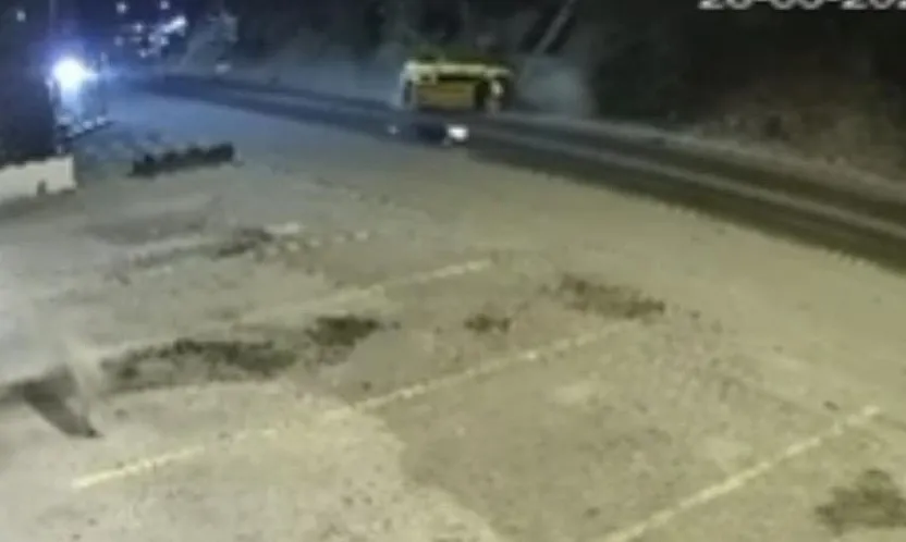 Bodrum'daki ölümlü kazanın güvenlik kamerası ortaya çıktı
