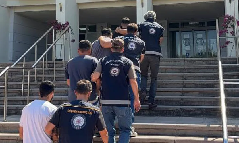 Bodrum ve Marmaris'te göçmen kaçakçılığı operasyonu: 5 tutuklama