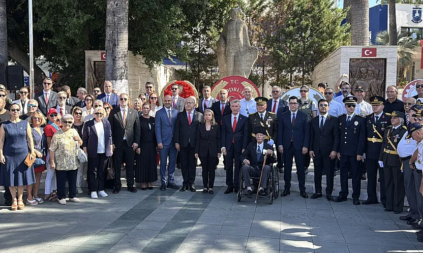 Bodrum ve Ortaca'da 30 Ağustos Zafer Bayramı kutlandı