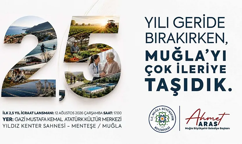Büyükşehir 2,5 Yıllık Hizmetlerini Muğlalılarla Buluşturuyor