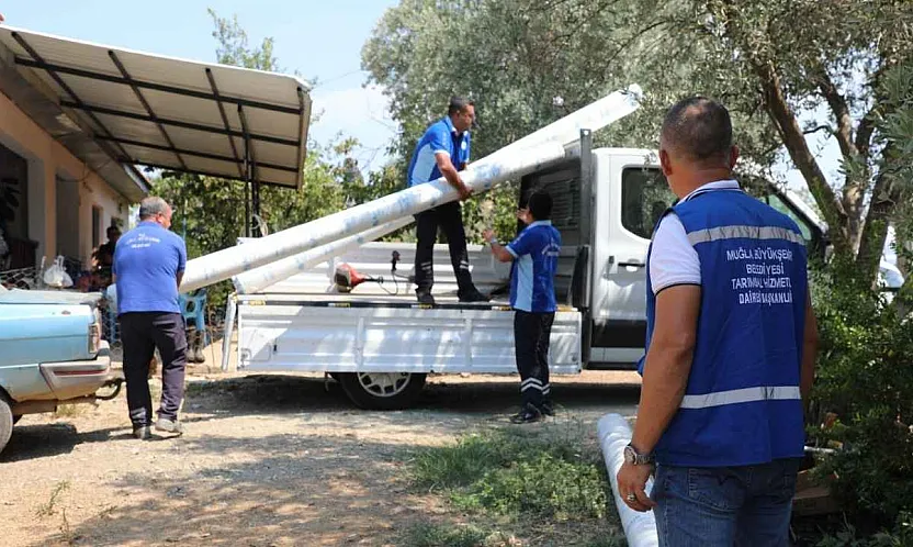 Büyükşehir Üreticinin Umudunu Yeniden Yeşertiyor