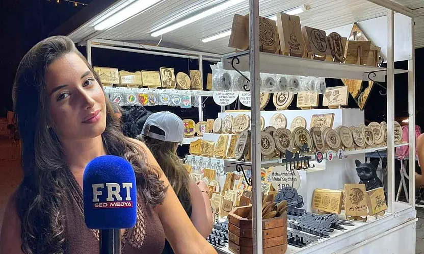 Çalış El Sanatları Sokağı'nda Kişiye Özel Ahşap Tasarımlar İlgi Görüyor