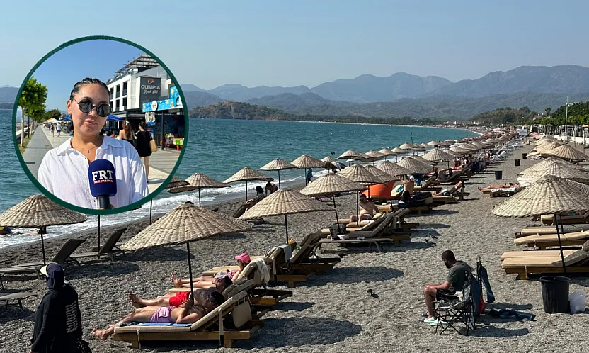 Çalış Plajı'nda Eylül Bereketi Şezlonglar Doldu