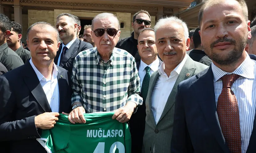 Cumhurbaşkanı Erdoğan'dan Muğlaspor'a Şampiyonluk Tebriği