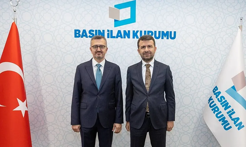 Cumhurbaşkanlığı İletişim Başkanı Burhanettin Duran Basın İlan Kurumu'nu ziyaret etti