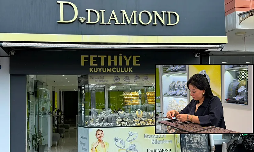 D Diamond Fethiye Şubesi'nde Takılarda İşçilik Ücretsiz