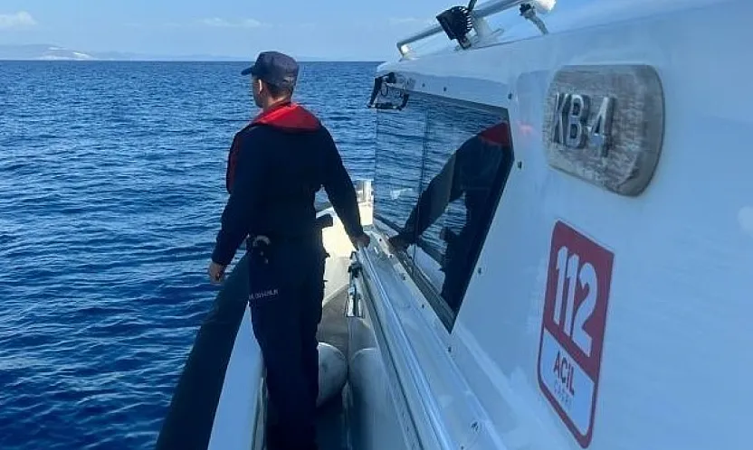 Datça'da bir şahsı deniz kaplumbağasının ısırdığı iddiası