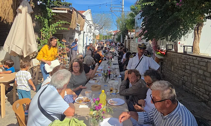 Datça'da 'Halk Sofrası' etkinliği düzenlendi