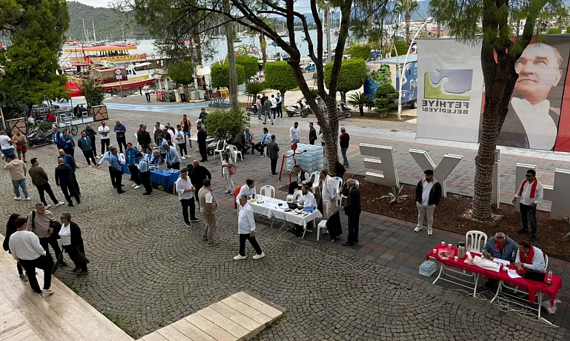 Deniz Ticaret Odası Fethiye Şubesi Seçimlerinde Yoğunluk