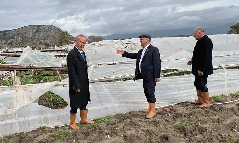 Dolu ve hortumun vurduğu Seydikemer'de oda başkanlarından destek çağrısı