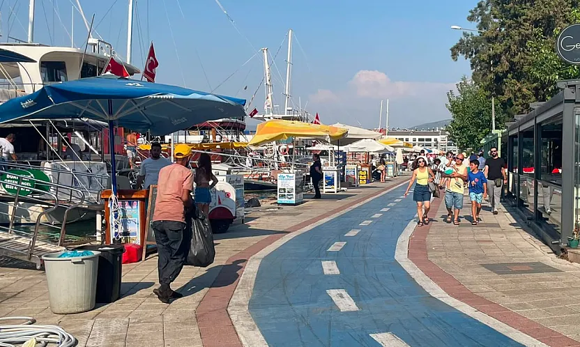 Eyyam-ı bahurla birlikte Fethiye'de kavurucu günler