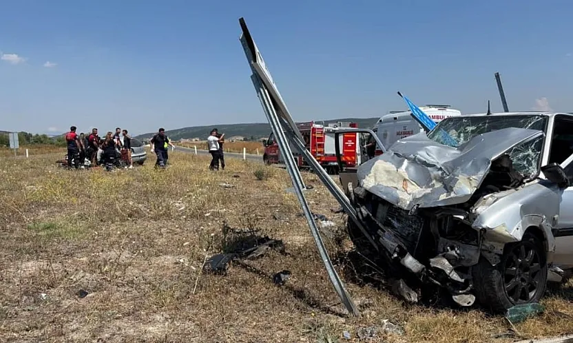Feci trafik kazası: 1 ölü, 5 yaralı