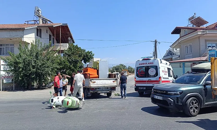 Fethiye Adnan Menderes Bulvarı'nda Yaralamalı Trafik Kazası