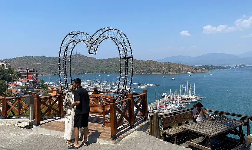 Fethiye Aşıklar Tepesi'nde Yeni Fotoğraf Noktası