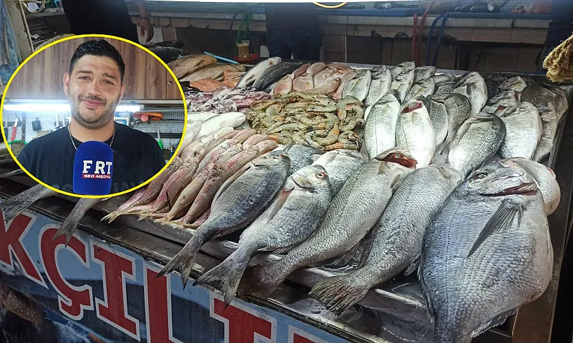 Fethiye Balık Pazarı'nda Sezonun Gözdesi Tekir ve Barbun Tezgahlarda Yerini Aldı