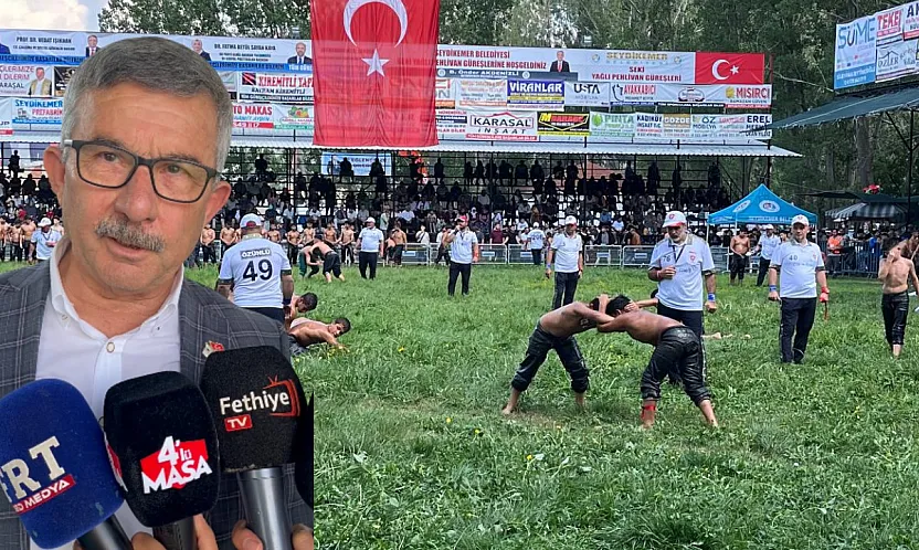 Fethiye Belediye Başkan Yardımcısı Veli Uysal: 'Yörüklerimizin güreşleri olmazsa olmazımız'