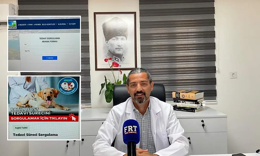 Fethiye Belediyesi'nden hayvanseverlere dijital kolaylık: Tedavi süreci artık internetten takip edilebilecek