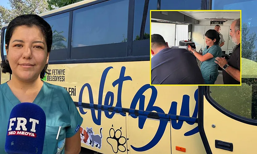 Fethiye Belediyesi VetBus ile Mahalle Mahalle Sokak Hayvanlarına Ulaşıyor