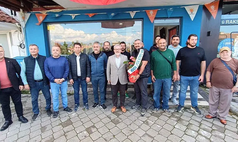 Fethiye Çalış Boat Kooperatifi'nden AK Parti İlçe Başkanlığı'na ziyaret
