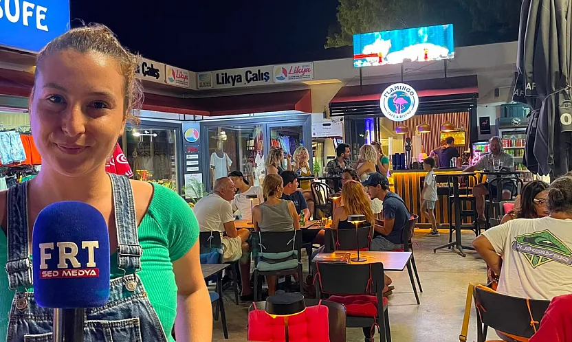 Fethiye Çalış'ta akşam hareketliliği esnafın yüzünü güldürüyor
