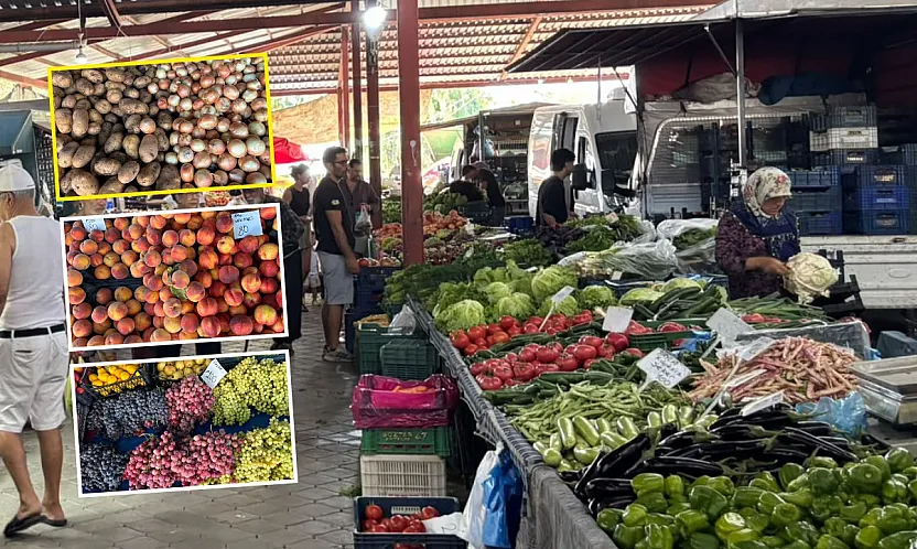 Fethiye Çiftlik Pazarı'nda fiyatlar: İşte tezgahların listesi